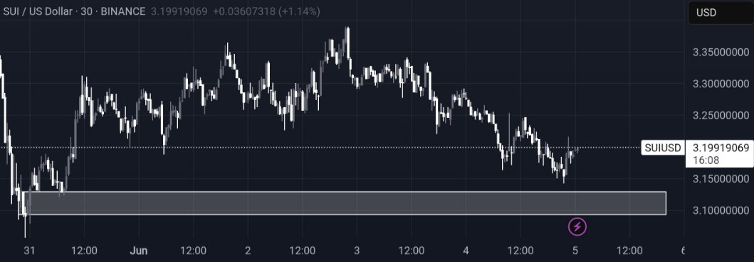 Are you accumulating more $SUI?

3.04$ looks like a good zone for me

Key support and resistance levels are identified at $3.04 and $3.35, respectively.

SUI has shown a significant increase over the past year and SUI ecosystem is becoming a lot more interesting

That's why I