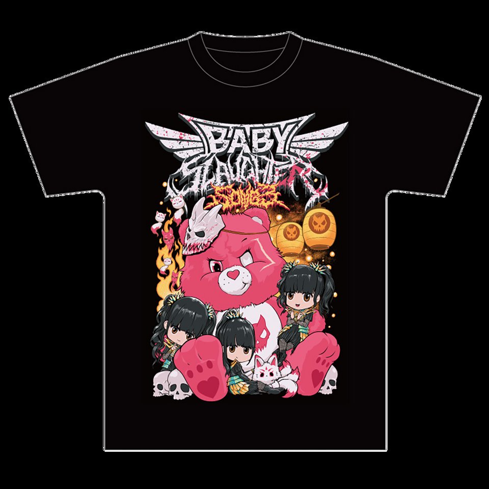 BABY SLAUGHTER BEAR TEE、BABYMETAL Ver. と Slaughter to Prevail