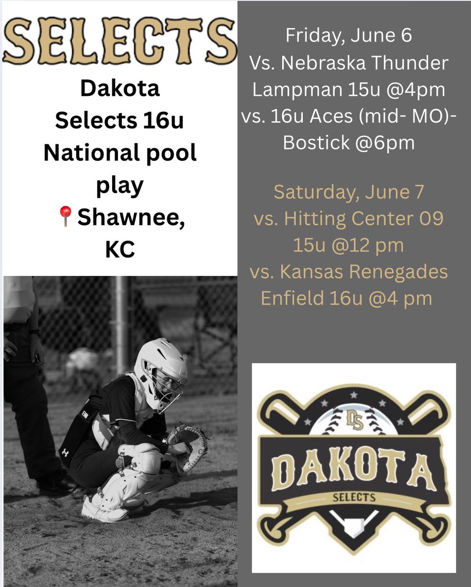 Chloe Papenfuss (@chloepapenfuss) on Twitter photo So excited to be headed to Kansas City this weekend!! #rollselects <a href="/DakotaSelectsSB/">Dakota Selects Softball</a> <a href="/CoastRecruits/">Coast 2 Coast Recruits</a> <a href="/PrepSoftball/">Prep Softball ๐ฅ</a> So excited to be headed to Kansas City this weekend!! #rollselects <a href="/DakotaSelectsSB/">Dakota Selects Softball</a> <a href="/CoastRecruits/">Coast 2 Coast Recruits</a> <a href="/PrepSoftball/">Prep Softball ๐ฅ</a>