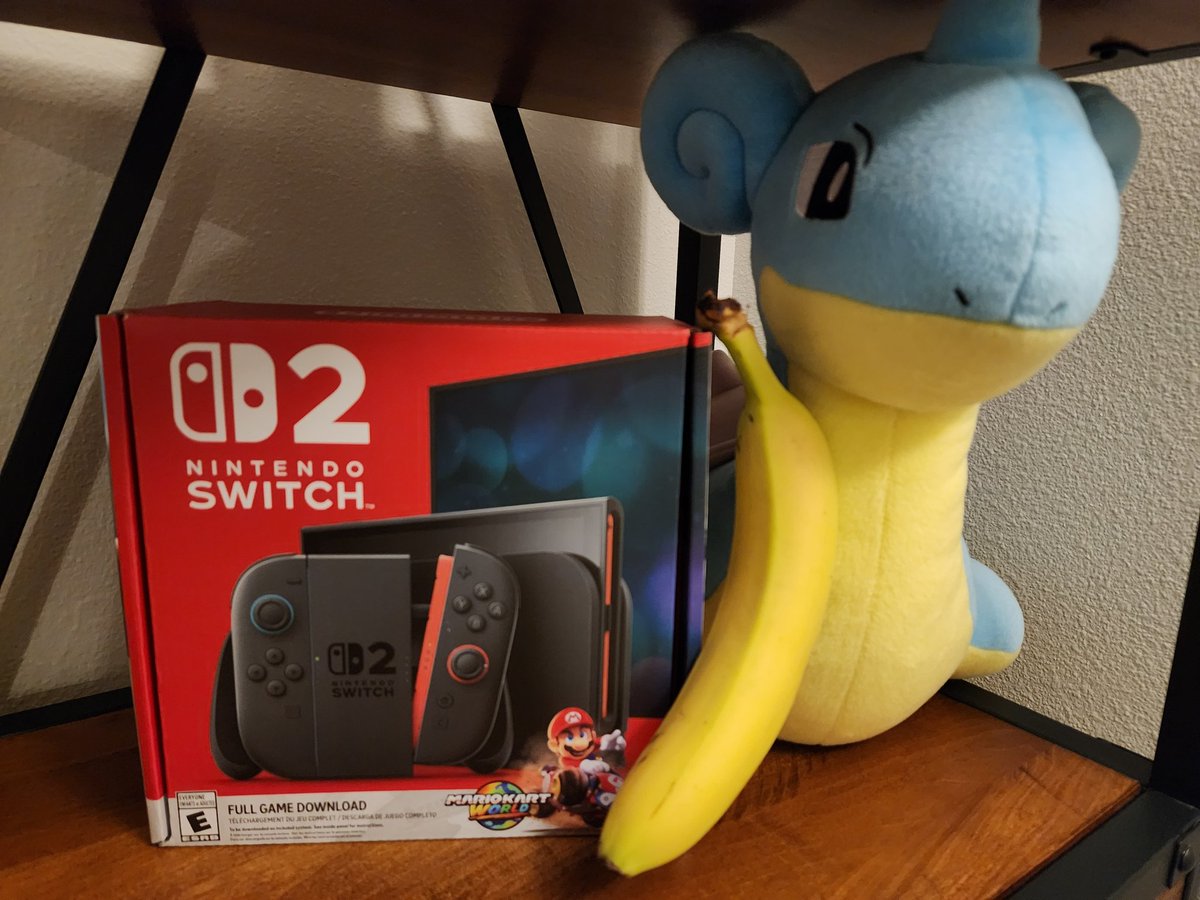 first new kart in 11 years 🥹
lapras and banana for scale