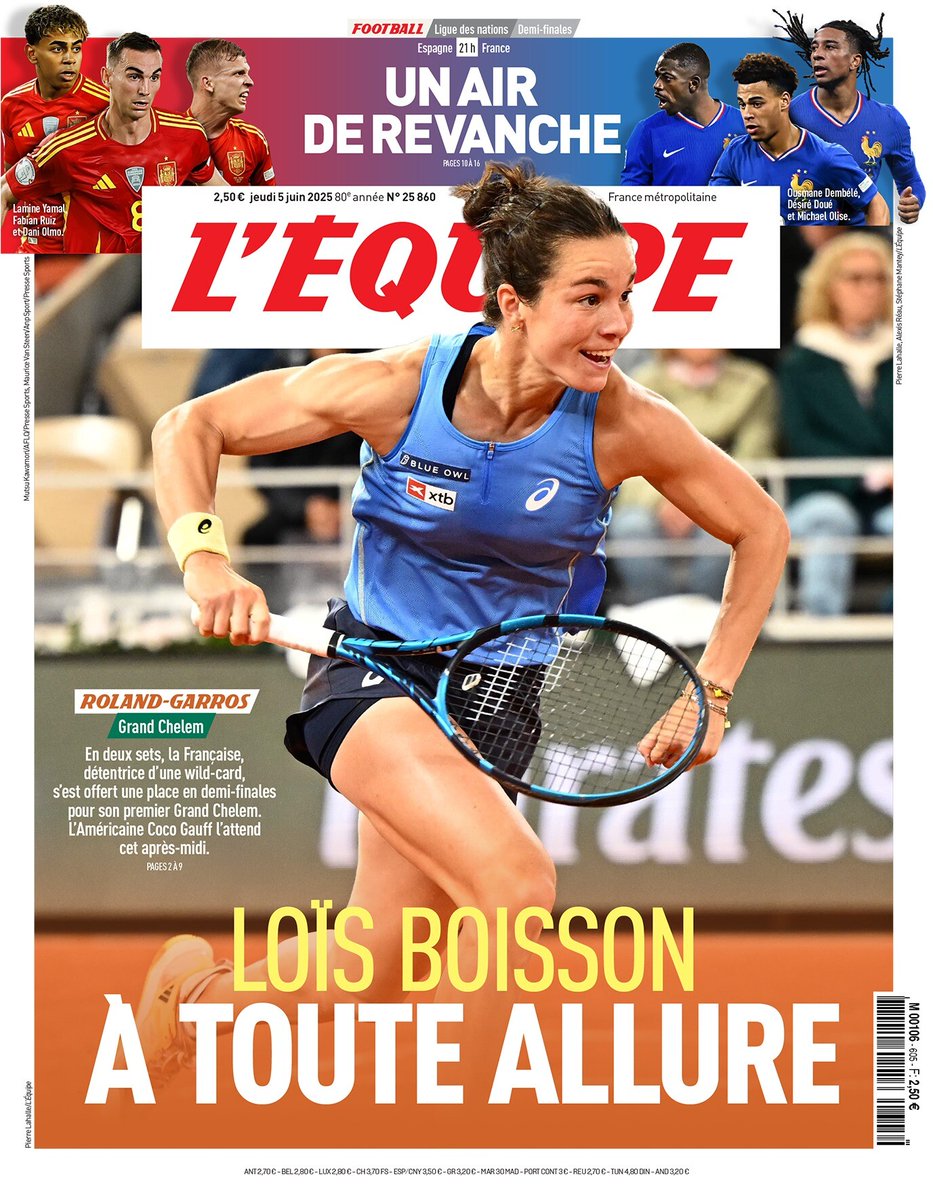 L'Équipe tweet media