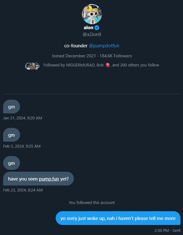 hopefully not too late to get in the seed round