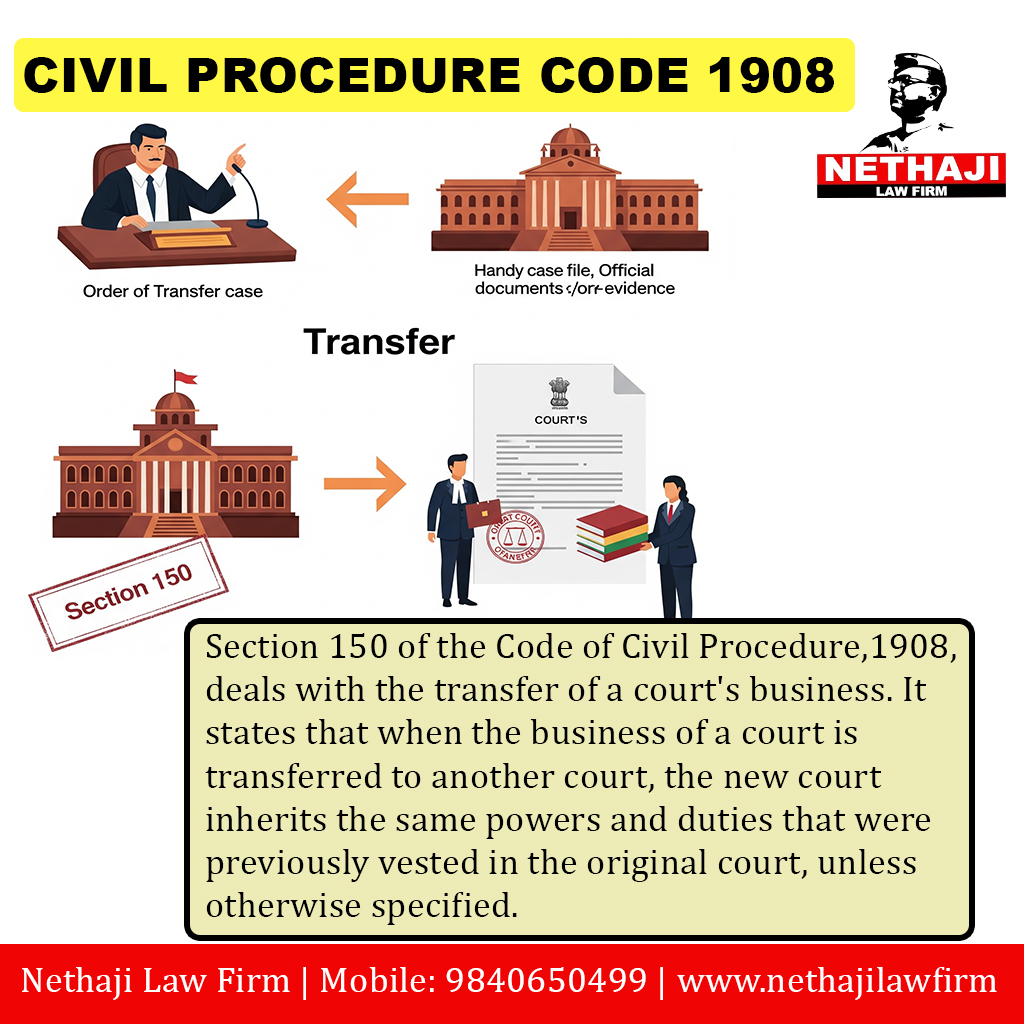 mindhunterlaw's tweet image. Section 150 Civil Procedure Code 1908

Follow Whatsapp Channel Nethaji Law Firm - whatsapp.com/channel/0029Va…

#cpc #civilprocedure #transfercase #CPC1908 #mindhunterlaw #nethajilawfirm #mindhunter