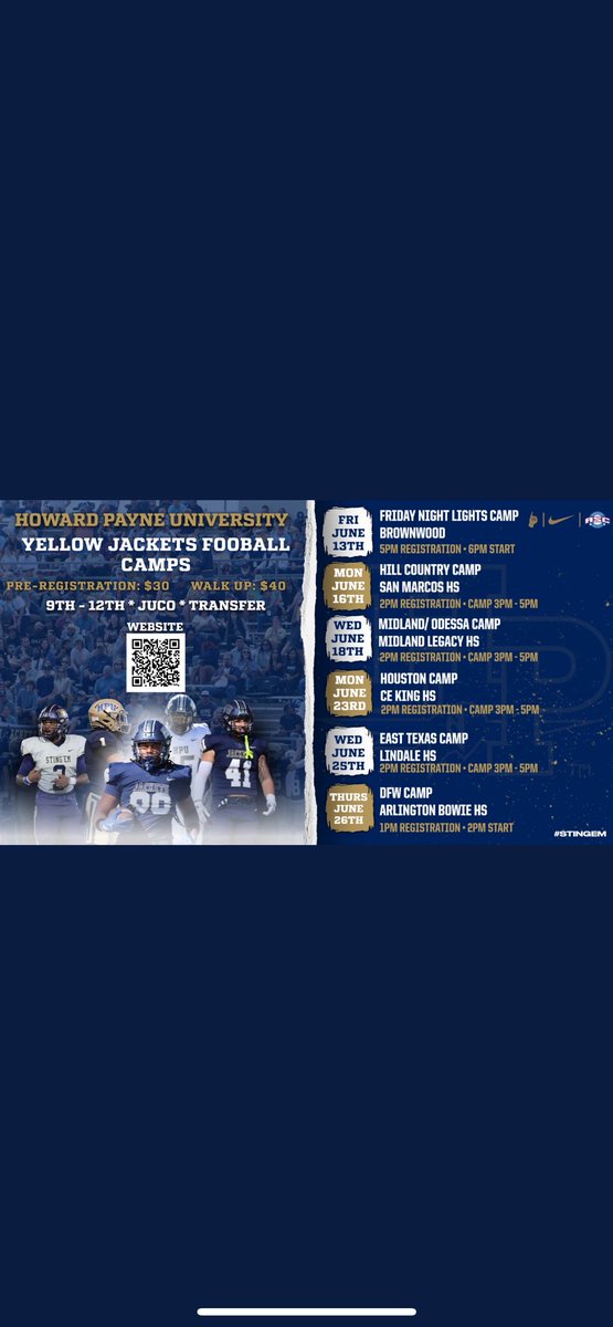 Deondre Hart (@deondre_hart) on Twitter photo Thank you <a href="/CoachFujiwara/">Coach Fujiwara</a> for the camp invite to <a href="/HPUFootball/">Howard Payne University Football</a> I will be attending on June 23. Thank you <a href="/CoachFujiwara/">Coach Fujiwara</a> for the camp invite to <a href="/HPUFootball/">Howard Payne University Football</a> I will be attending on June 23.