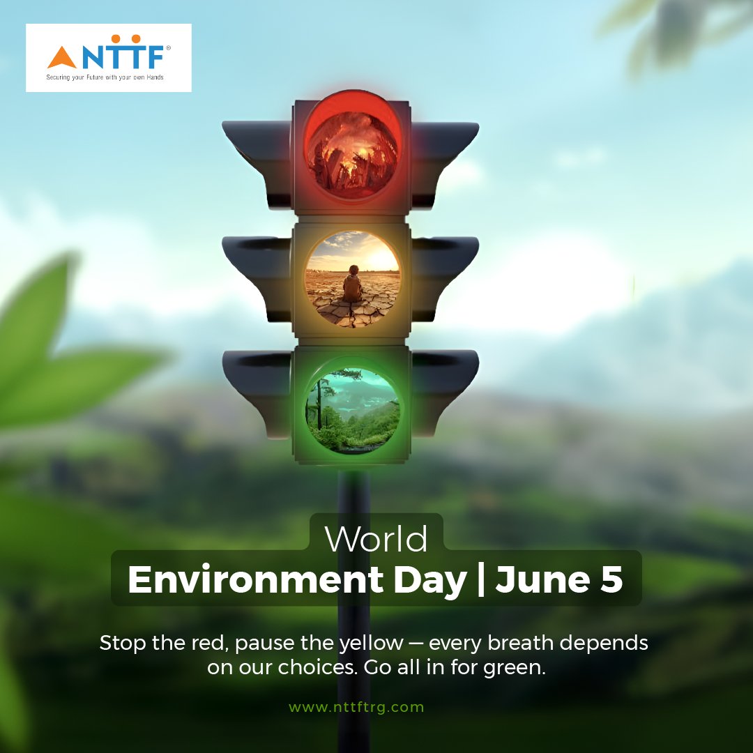 Let's act with care &amp; commitment! On #WorldEnvironmentDay, pledge to protect nature, reduce waste &amp; embrace sustainability for a greener future 🌍💚 #GoGreen #SustainableFuture #EcoFriendly