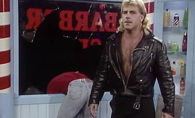 glad2meetUagain's tweet image. This split is about as real as when HBK threw Jannety through the window and then drove off in the same car together after the show.
