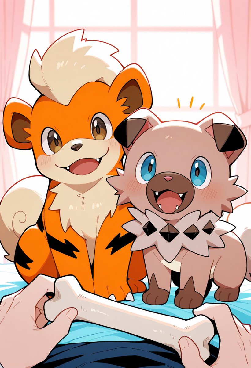 ワンコポケモンにおやつをあげます！