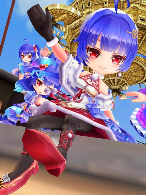 何故そのキャラ達が送り出されるのかっていう理由があると楽しいね(これは自分の依頼を分身した自分たちで受ける図)