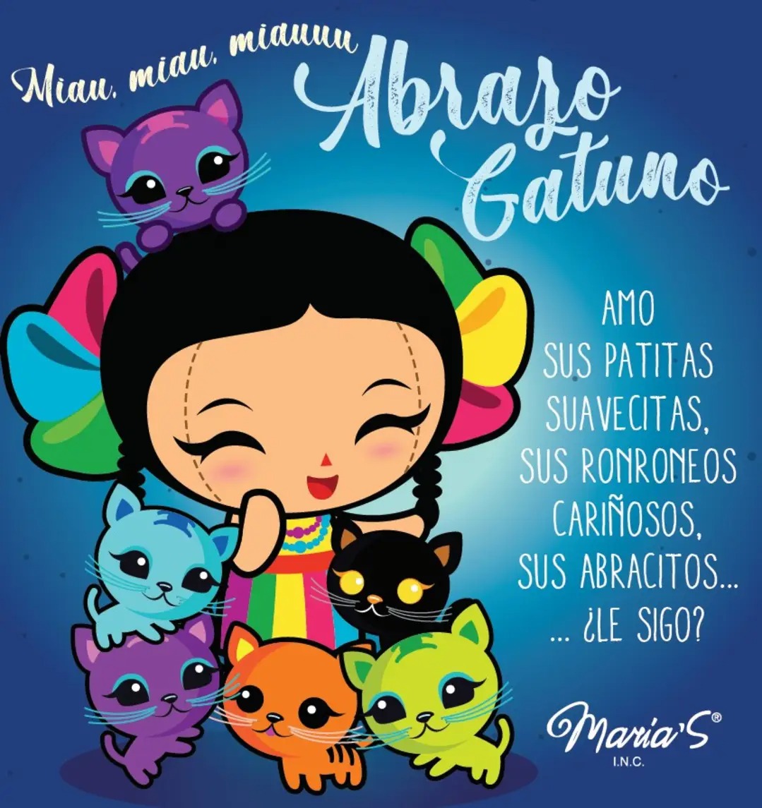 ¡Si! Es día de abrazar a los gatitos... 🐈😺❤️😻

Cada #4DeJunio se celebra el #DíaDeAbrazaATuGato, una fecha creada para reforzar el vínculo afectivo con estos animales tan independientes como adorables... 😻😺😽🐱

#MaríasINC
