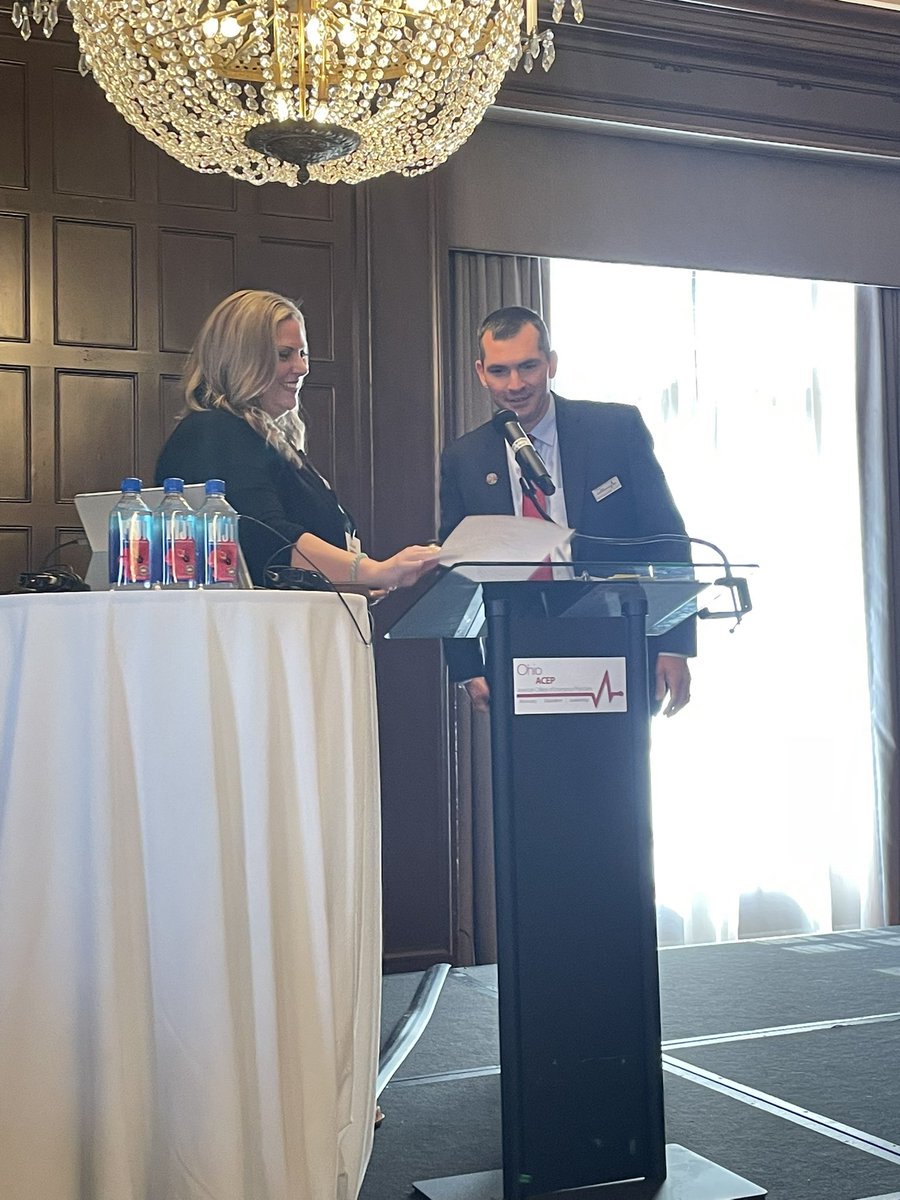 Congratulations, Dr. Campana!

Official transition of the presidential gavel from Dr. Tagliaferro to Dr. Chrissy Campana today during the Ohio ACEP Annual Meeting.

We’d want to say thank you to Dr. Tagliaferro for his leadership over the past year.