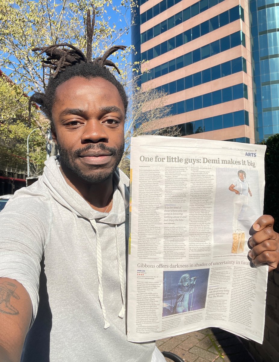 they got my ass in the Sydney Morning Herald