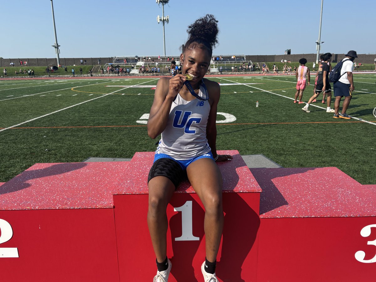 🔥The UC T&amp;F teams put onone of the greatest shows ever by winning 5 events at the Meet of Champions, highlighted by state records by Paige Sheppard (1600) and Taylor Cox (100 hurdles)🔥
💥Morgan Holley (long jump), the girls 4x100 relay squad, and Keandre Kelly ( 800) also won!
