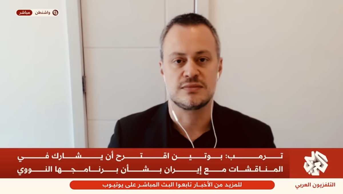 GulfStateAnalyt's tweet image. Earlier today our CEO @GiorgioCafiero appeared on @AlarabyTV to discuss new developments in American-Iranian nuclear diplomacy.
