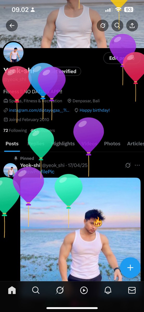 Kok ada balon-balonnya? 🫢