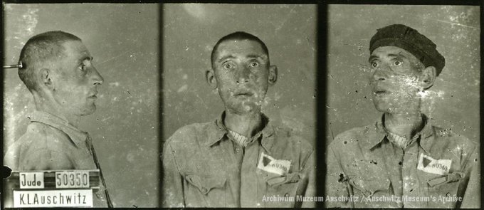 5 June 1901 | An Austrian Jew, Bernhard Sprung, was born in Vienna.

In #Auschwitz from 21 July 1942.
No. 50350
He perished in the camp on 10 August 1942.