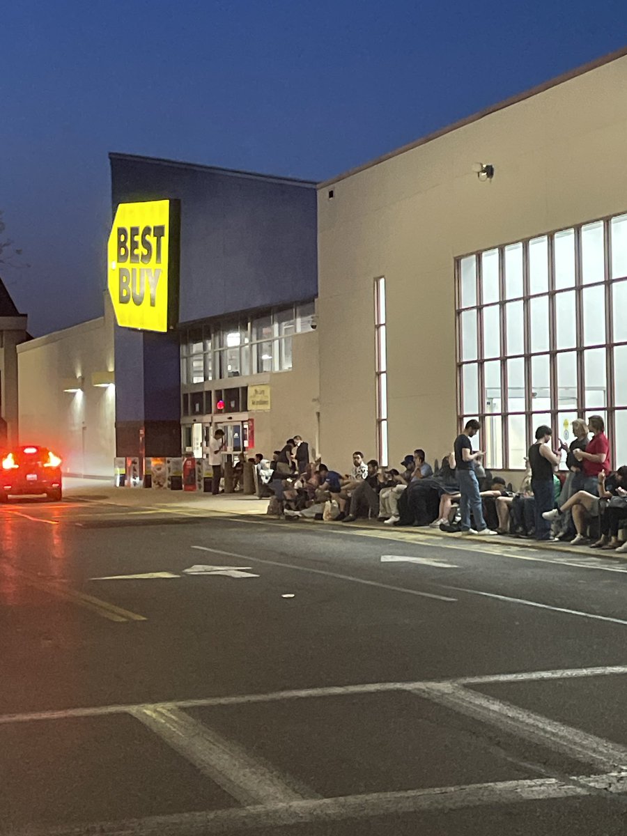 Wayyyy far back but we out here for the midnight launch of Switch 2