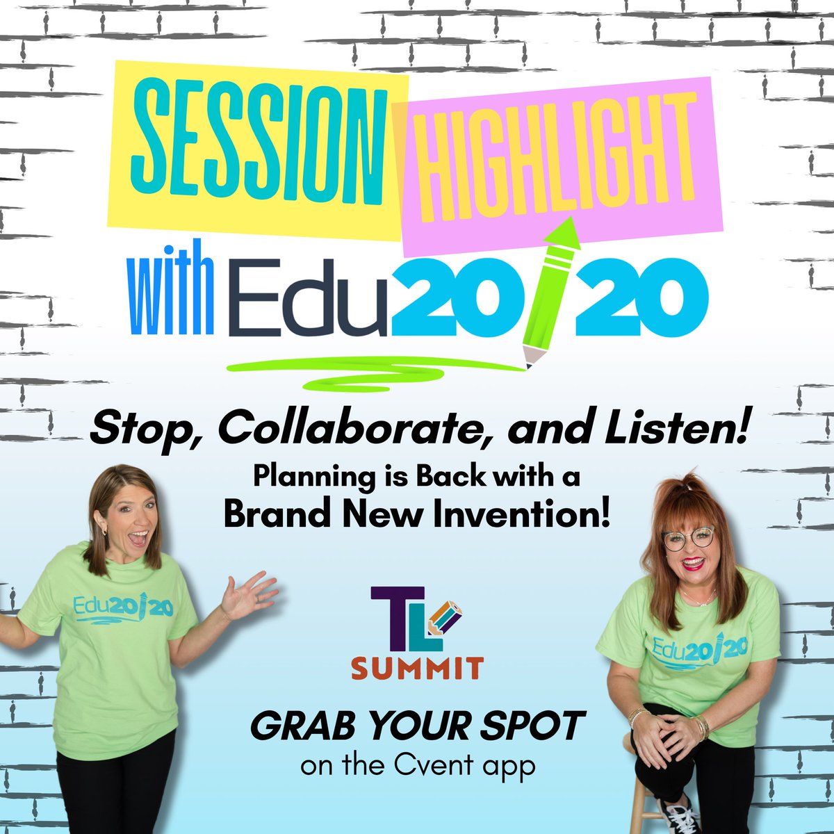 EduTwentyTwenty's tweet photo. Edu20/20 TLS Session Highlight:

“Stop, Collaborate, and Listen! Planning is Back With a Brand New Invention”
🧑‍🏫 PLC Model
📊 Leveraging Goals and Data
📆 Year-Long Planning Sequence

Grab your spot now on the Cvent app!

#edu2020 #teacherleader #collaborativeplanning #plc https://t.co/pkeDwqaQyc
