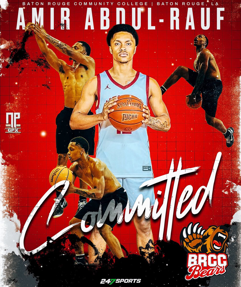 With all years of my eligibility remaining I’ve decided to commit to BRCC🐻#committed