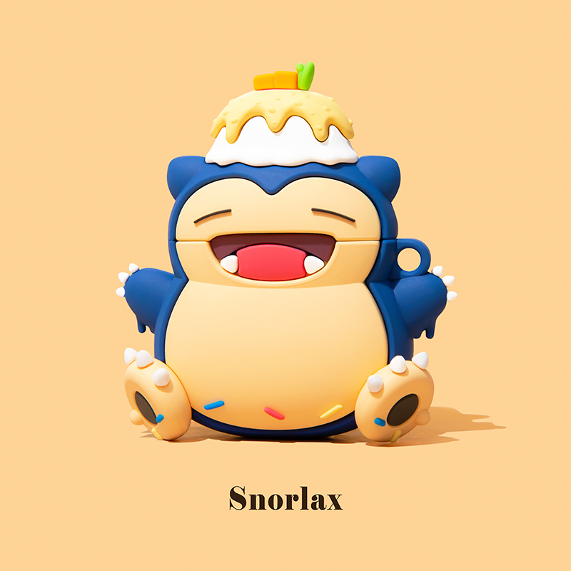 toycircum's tweet photo. Pokemon Snorlax and Icecream AirPods Case https://t.co/gZSglLNJcf
