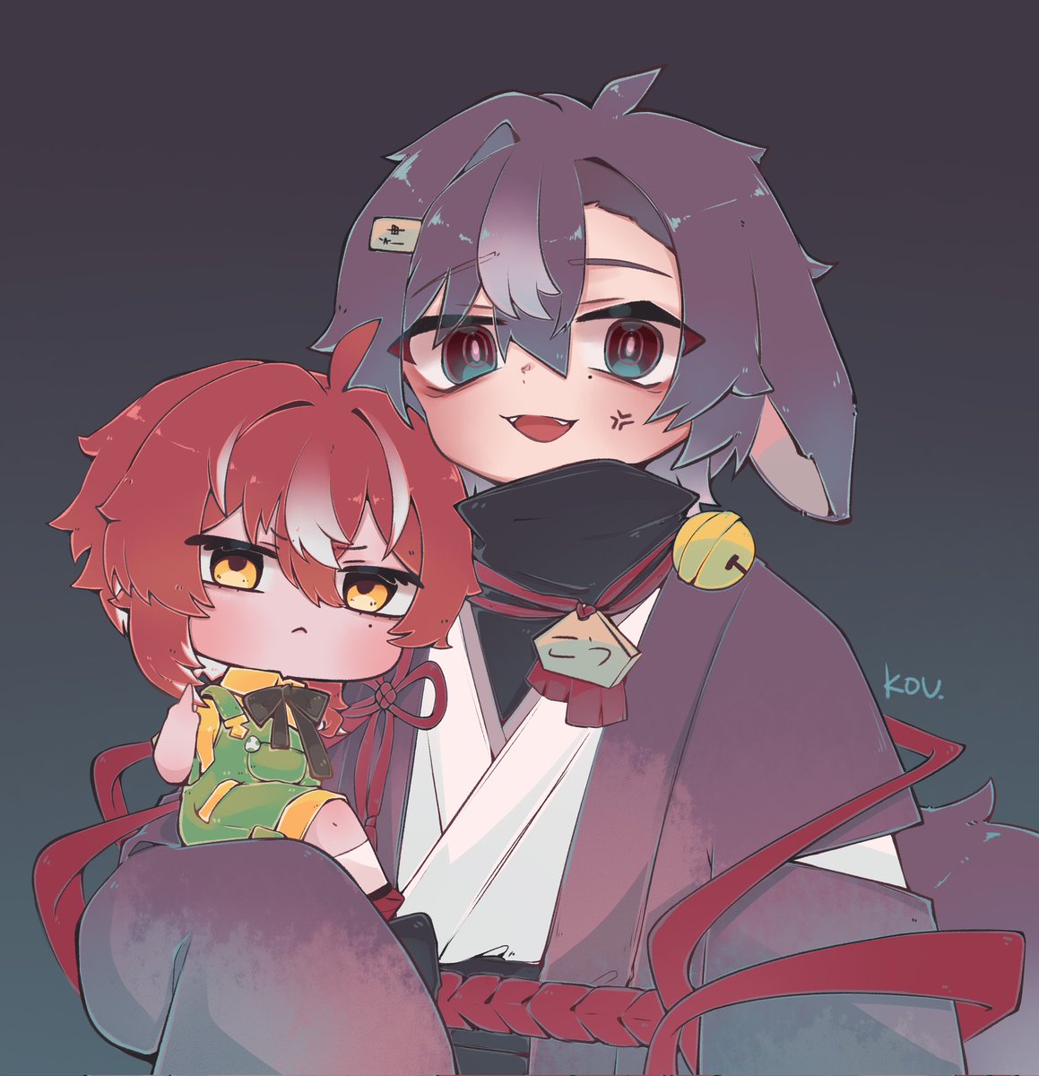 Tidak pernah dan tidak akan mengijinkan anak anak aku untuk dijiplak, dicuri dihakmilik, di ai.

Semua anaknya kou digambar susah payah, gadang, mata merah, pegel pegel, ribuan layer + dirigging pula.

trs setelah jiplak merasa keren kah dengan "artstyle gemetar" nya itu?