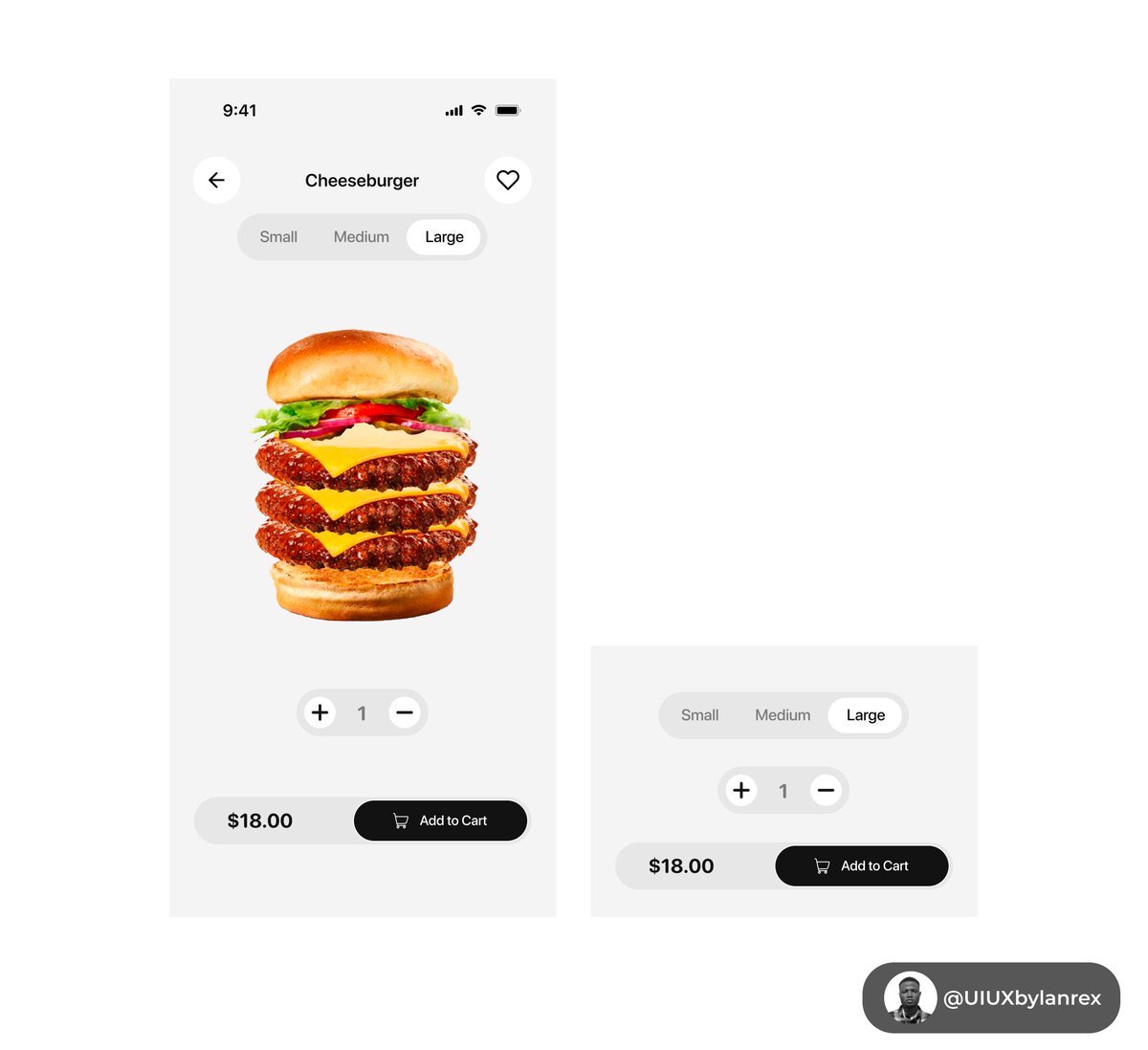 UIUXbylanrex's tweet photo. New day, Same Consistency!🚀
Prototype Exploration 🎨
Inspired by @musabalfawal https://t.co/lNSRSGATkO