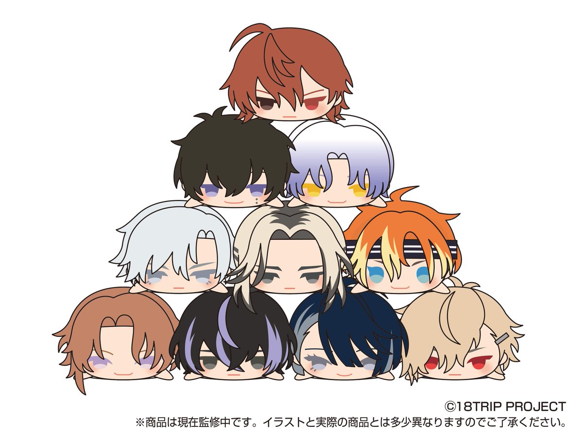 【6月商品発売開始日】
もちもちマスコット 18TRIP vol.1
6月25日(水)よりアニメイトにて発売開始！店舗様によって発売開始日は異なりますので事前にご確認をお願いします！なの☆
#もちもちマスコット #エイトリ