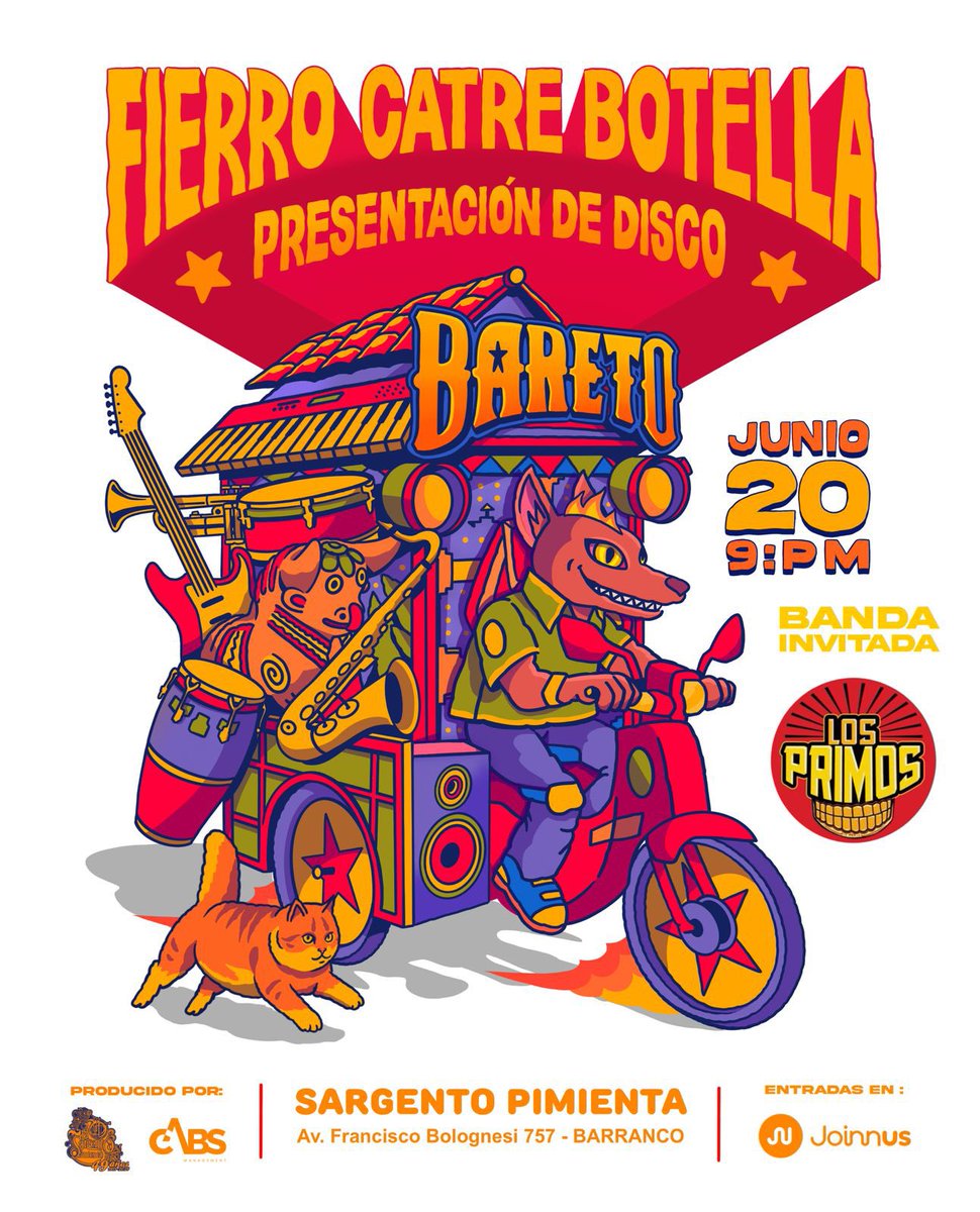 Viernes 20 @ Sargento Pimienta 🔥🎶🔥 <a href="/joinnus/">Joinnus</a>