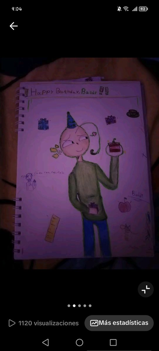 misdani_4545's tweet photo. Happy Birthday 🔥 #artdigital #BaldisBasics #Baldimore #princibaldi #art #Idontknowwhattoput https://t.co/49OQnWonLz