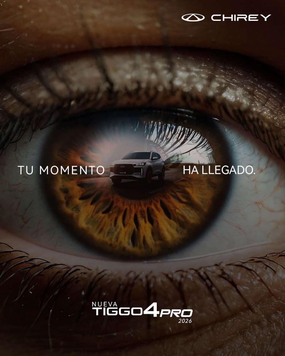 El momento de definir tu rumbo ya está aquí. Nueva #Tiggo4Pro2026. Checa todos sus detalles en: brnw.ch/21wTasf 👁️🚘​

#ViveTuMomento