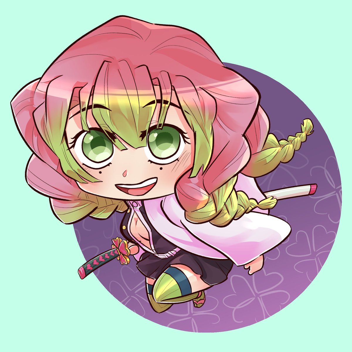 jupiterdoodles's tweet photo. Lil kanroji cause she cute

Kanroji mitsuri from Kimetsu No Yaiba / Demon Slayer

#fanart #chibi #DemonSlayer #kny #digitalart https://t.co/F0uEiIttN3