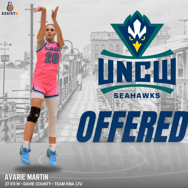 Avarie Martin (@avariem24) on Twitter photo Thankful to receive an offer from <a href="/_WoodsWay/">Nicole Woods</a> <a href="/uncwwbb/">UNCW Women's Basketball</a> <a href="/Teamkma24/">Team KMA</a> <a href="/Assist_U_/">AssistU Recruiting</a> Thankful to receive an offer from <a href="/_WoodsWay/">Nicole Woods</a> <a href="/uncwwbb/">UNCW Women's Basketball</a> <a href="/Teamkma24/">Team KMA</a> <a href="/Assist_U_/">AssistU Recruiting</a>