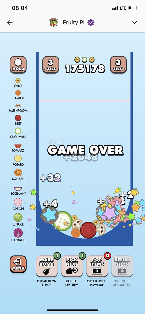 NguynTh05382048's tweet photo. Cày game tới đâu rồi các bác ơi
Em cày dc nhìu điểm chưa nè kk
#gamefruitpi #pimainet #PiNetwork https://t.co/7nge7vBp54