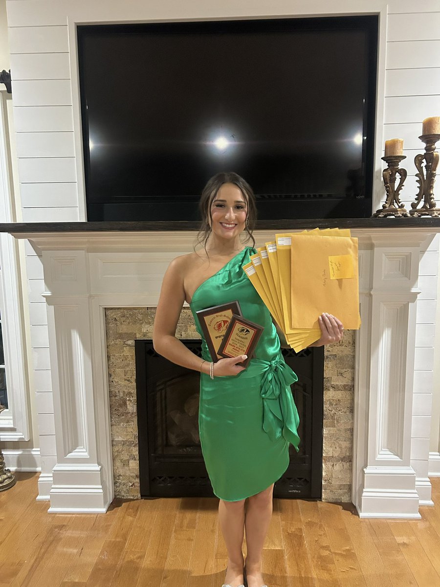 Senior Awards Night, feeling very appreciated!