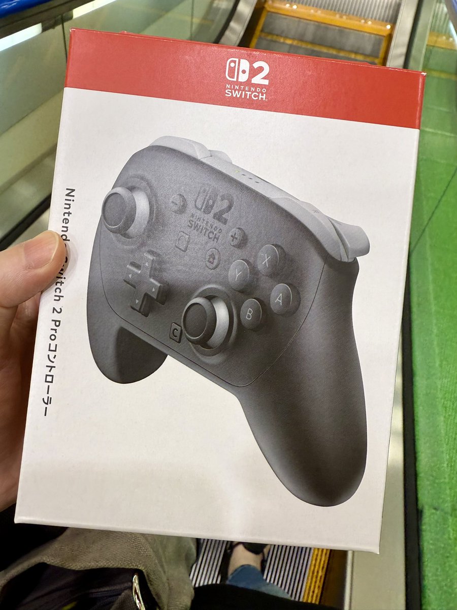 無事にproコンGET⸜(*˙꒳˙*)⸝