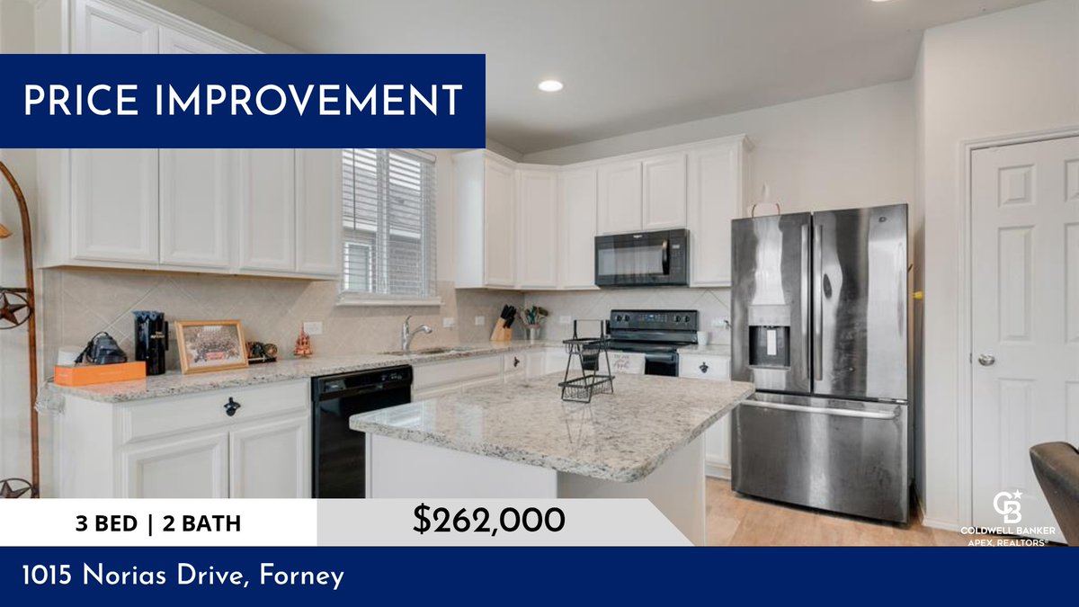 monikasimmons's tweet photo. 📍 Price Improvement 📍 This recently reduced home at 1015 Norias Drive in Forney won't last long, so, don't wait to set up a showing! Reach out here or at (469) 632-6344 for more information! https://t.co/L7Z3wZdmxe https://t.co/26DVwzOW4l