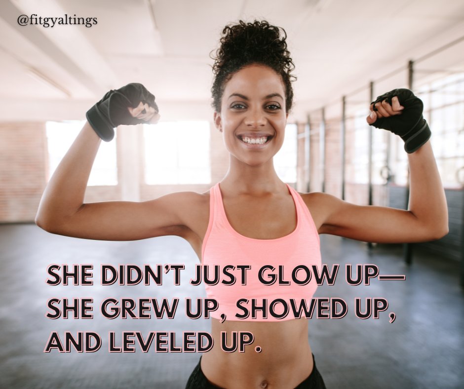 fitgyaltings's tweet photo. This ain’t just a glow up. It’s a full transformation—mind, body, culture. Where Culture Meets Fitness @fitgyaltings 

#FitGyalTings #GlowAndGrow #LevelUpSis #CaribbeanQueen #FitGyalNation #FitnessMotivation #FitnessJourney #Fitness #FitQuote https://t.co/J0MgeJumTs