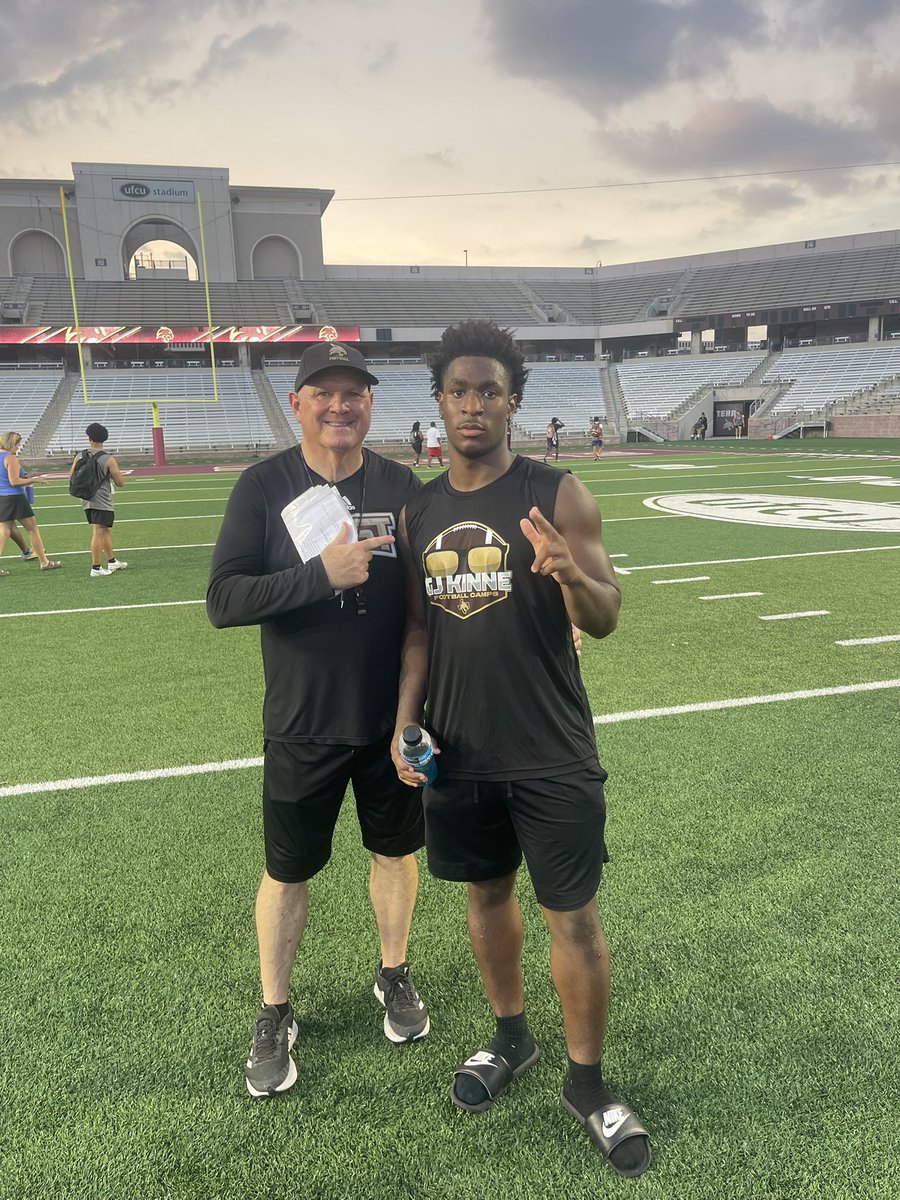 Had a great camp today <a href="/TXSTATEFOOTBALL/">Texas State Football</a> thankful for the opportunity!