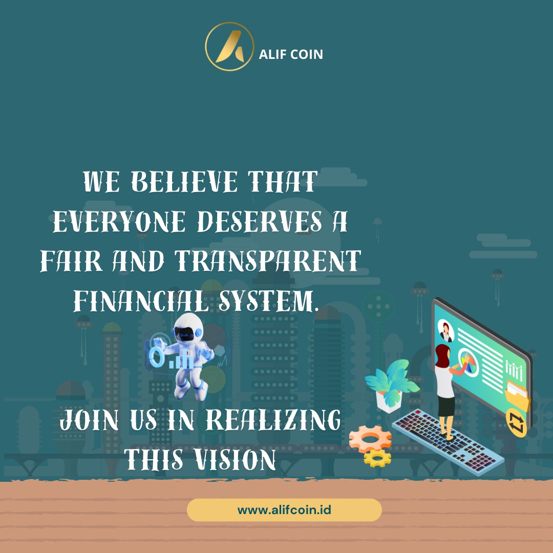 alif_coin's tweet image. We believe in a financial system that's fair and transparent for everyone. Join Alif Coin as we work towards making this vision a reality!
#AlifCoin #FairFinance #TransparentSystem #FinancialEquality #BlockchainForAll #FutureOfMoney