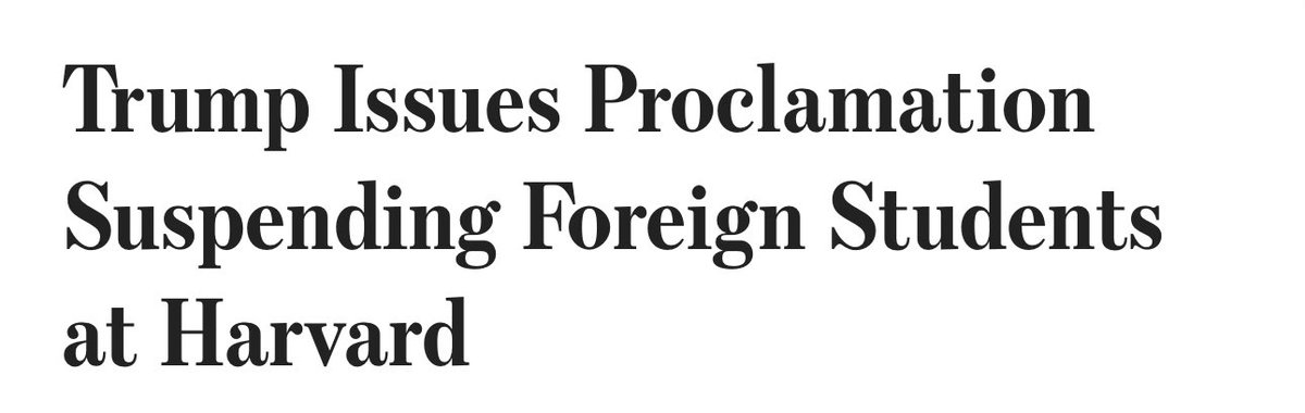 You don’t lead the world by banning its brightest minds.
