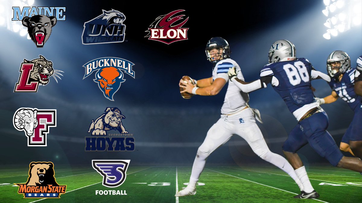 Liam Zelman QB ‘26 (@liamzelman25) on Twitter photo Beyond blessed to have 9 D1 scholarship offers! Looking forward to official visits with New Hampshire, Maine, Lafayette, and Elon over the coming weeks.
<a href="/schfootball/">SCH Blue Devils Football</a> <a href="/Mad_Qb/">Madei Williams 🔌</a> <a href="/Tonyrazz03/">Tony Racioppi</a> <a href="/CoachJoeRozell/">Joe Rozell</a> <a href="/ChrisHixsonQB/">Chris Hixson</a> <a href="/CoachJWellsNCSA/">Jordan Wells</a> <a href="/PaFootballNews/">Pennsylvania Football News</a> @On3Recruits <a href="/RivalsFriedman/">Adam Friedman</a> Beyond blessed to have 9 D1 scholarship offers! Looking forward to official visits with New Hampshire, Maine, Lafayette, and Elon over the coming weeks.
<a href="/schfootball/">SCH Blue Devils Football</a> <a href="/Mad_Qb/">Madei Williams 🔌</a> <a href="/Tonyrazz03/">Tony Racioppi</a> <a href="/CoachJoeRozell/">Joe Rozell</a> <a href="/ChrisHixsonQB/">Chris Hixson</a> <a href="/CoachJWellsNCSA/">Jordan Wells</a> <a href="/PaFootballNews/">Pennsylvania Football News</a> @On3Recruits <a href="/RivalsFriedman/">Adam Friedman</a>