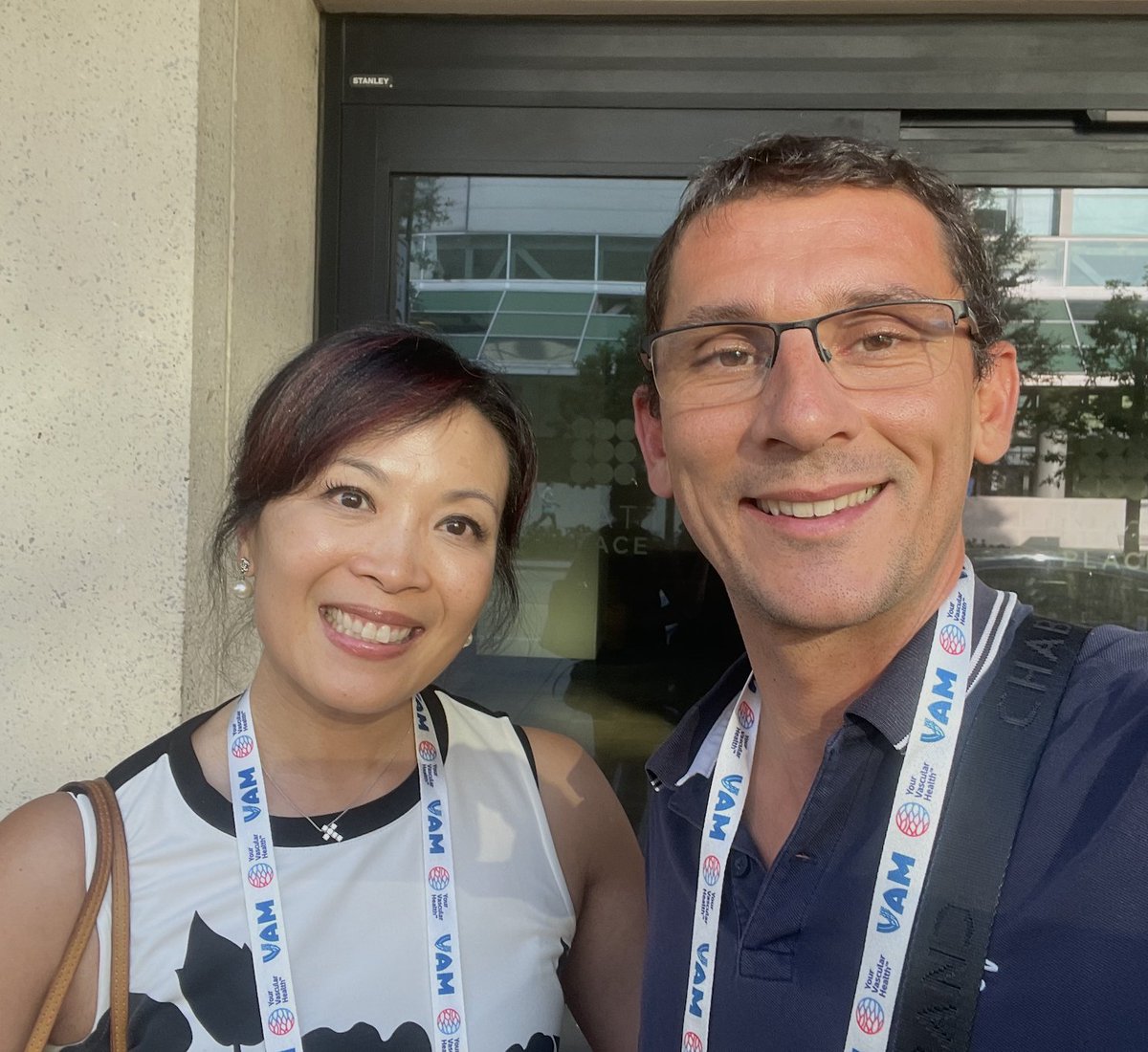 Sharon C. Kiang, M.D., FACS, FSVS, RPVI (@sharon_kiang_md) on Twitter photo Finding my friends #VAM25. So much catching up and so many new ideas generated. <a href="/CaitlinWHicks/">Caitlin Hicks MD, MS</a> <a href="/FLareyre/">Fabien Lareyre</a> <a href="/SamanthaMinc/">Samantha Minc MD MPH</a> <a href="/RogerTomihama/">Roger Tomihama</a> <a href="/LareyreRaffort/">Juliette Raffort-Lareyre</a> Dawn Coleman. #whentheycomefromFrance #NewOrleans Finding my friends #VAM25. So much catching up and so many new ideas generated. <a href="/CaitlinWHicks/">Caitlin Hicks MD, MS</a> <a href="/FLareyre/">Fabien Lareyre</a> <a href="/SamanthaMinc/">Samantha Minc MD MPH</a> <a href="/RogerTomihama/">Roger Tomihama</a> <a href="/LareyreRaffort/">Juliette Raffort-Lareyre</a> Dawn Coleman. #whentheycomefromFrance #NewOrleans