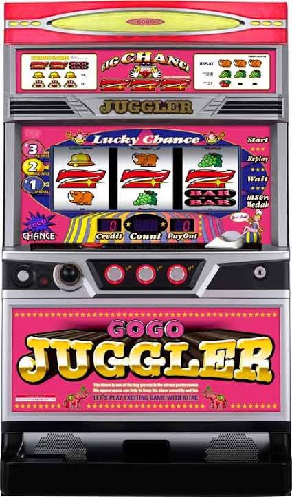5号機　GO GO JUGGLER スロットマシン 5号機 GO GO JUGGLER スロットマシン 5号機 GO GO JUGGLER スロット