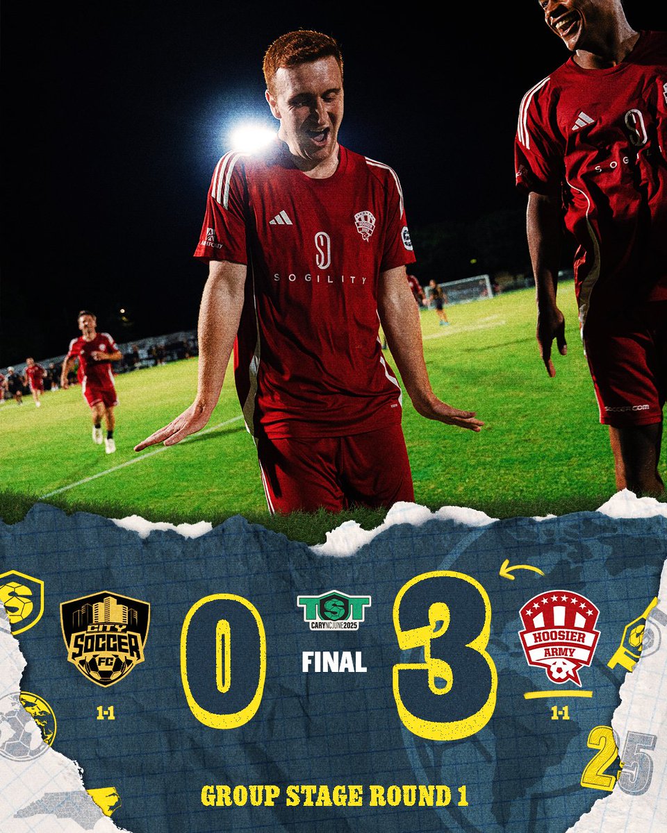 TST (@tst7v7) on Twitter photo .<a href="/hoosier_army/">Hoosier Army TST 7v7</a> made it look EASY on their way to the 3-0 WIN! 🔥 🔴
<a href="/IndianaMSOC/">Indiana Men's Soccer</a> .<a href="/hoosier_army/">Hoosier Army TST 7v7</a> made it look EASY on their way to the 3-0 WIN! 🔥 🔴
<a href="/IndianaMSOC/">Indiana Men's Soccer</a>