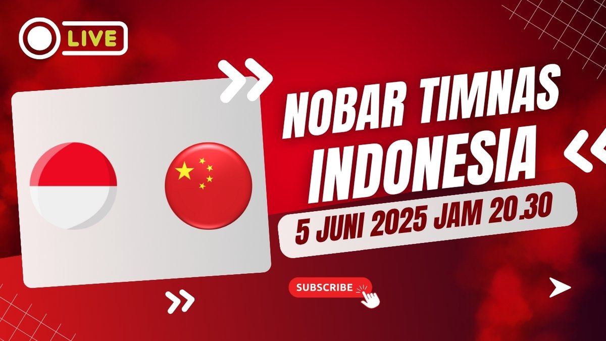 🔴 Live Streaming

TIMNAS INDONESIA vs CHINA

🔴 Link Nonton di s.id/Live-Timnas

Kamis, 5 Juni 2025 Jam 20.30

#TimnasDay