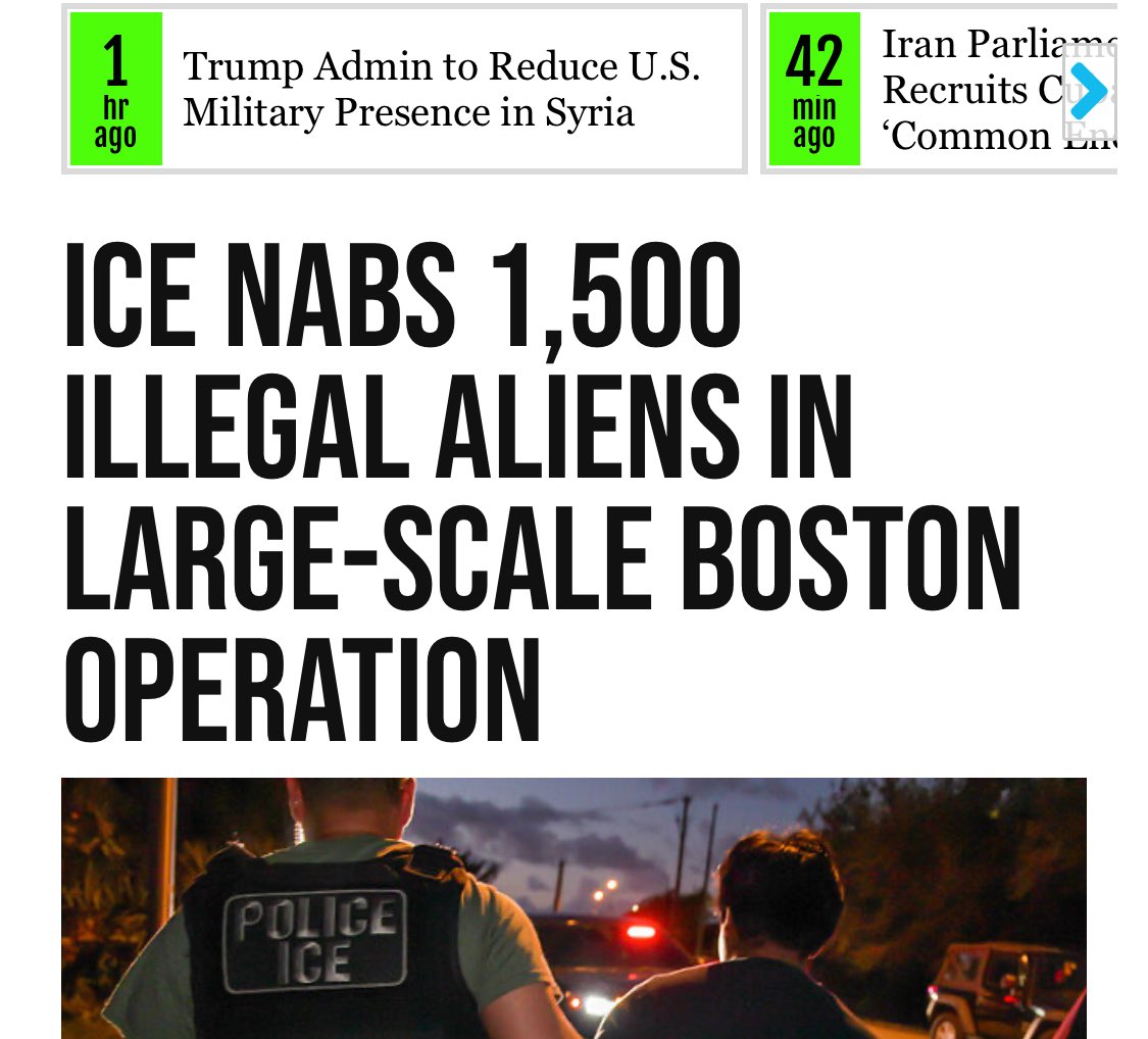 It’s a start. A good start. But, just a start.
“The final tally in the multi-agency action dubbed “Operation Patriot” reportedly ended with 1,461 migrants who had illegally entered the United States being taken into custody.”
#illegalisillegal