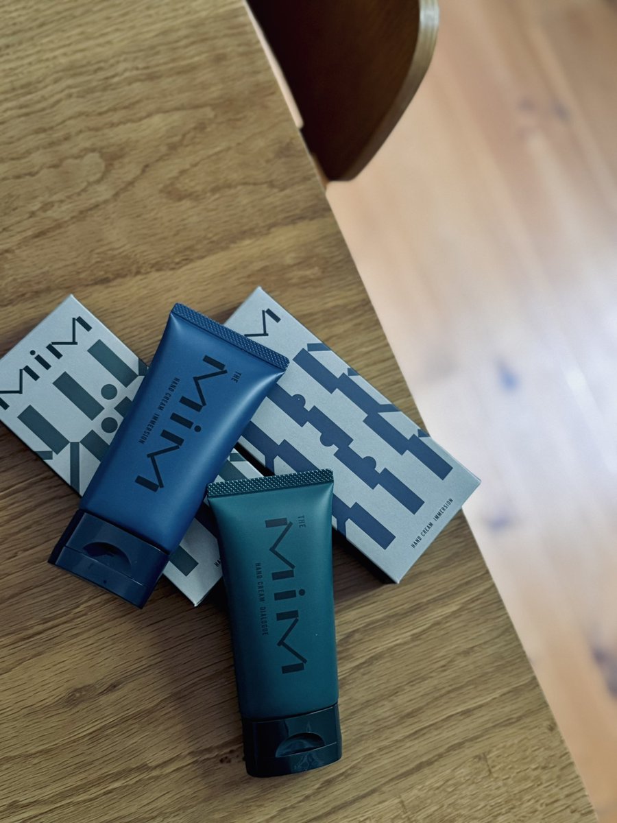 UNITBASEさん渾身の自社プロダクト、ハンドクリームTHE MIM。
パッケージがオシャレ！そして、香りがほどよくていい感じ。素敵ですー！
#themimjp