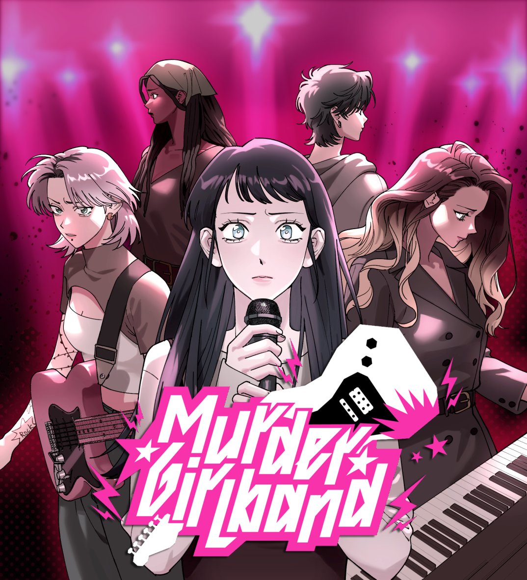 if you like girls and bands and murder the latest series i produced is here and it's queer 

link in reply!