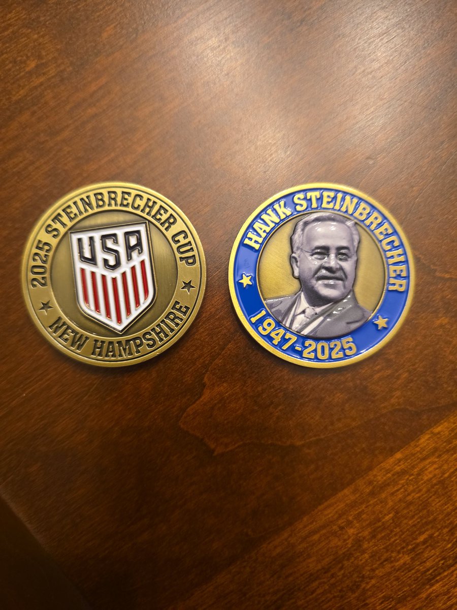 John Paul Motta (@johnpmotta) on Twitter photo In memory of my good friend, Hank Steinbrecher, we had these beautiful coins made for the #SteinbrecherCup. Thanks to John and Connie Bivens from Sports Pins on creating these amazing coins. <a href="/ussoccer/">U.S. Soccer</a> <a href="/ussoccer_ref/">U.S. Soccer Referee</a> <a href="/elfarolito_npsl/">El Farolito</a> <a href="/HoustonRegals/">Houston Regals Sca</a> <a href="/SUSCPhantoms/">SeacoastUtdPhantoms</a> <a href="/WCUSCPredators/">West Chester United SC</a> In memory of my good friend, Hank Steinbrecher, we had these beautiful coins made for the #SteinbrecherCup. Thanks to John and Connie Bivens from Sports Pins on creating these amazing coins. <a href="/ussoccer/">U.S. Soccer</a> <a href="/ussoccer_ref/">U.S. Soccer Referee</a> <a href="/elfarolito_npsl/">El Farolito</a> <a href="/HoustonRegals/">Houston Regals Sca</a> <a href="/SUSCPhantoms/">SeacoastUtdPhantoms</a> <a href="/WCUSCPredators/">West Chester United SC</a>
