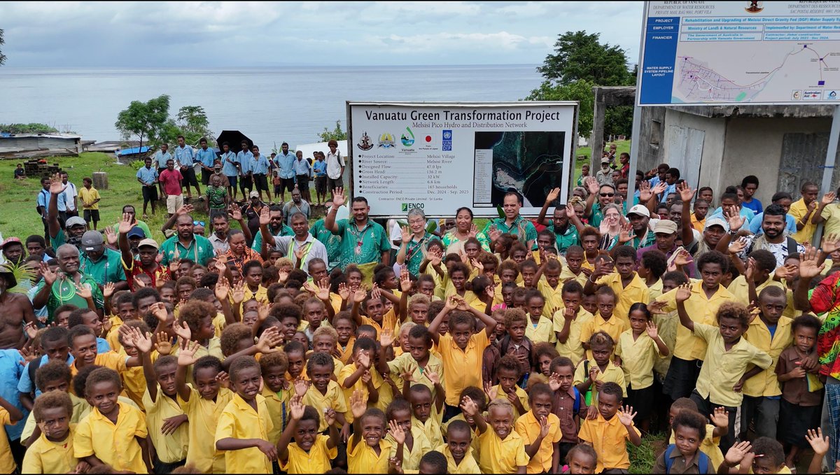 UNDP in Asia and the Pacific (@undpasiapac) on Twitter photo #PacificYouthPower is advancing the green energy transition in one of the most climate-vulnerable regions and inspiring climate ambition and solidarity across Asia-Pacific and beyond.
This #WorldEnvironmentDay, the UNDP Pacific Green Transformation Project and <a href="/YECAP_AP/">YECAP in Asia and the Pacific</a> #PacificYouthPower is advancing the green energy transition in one of the most climate-vulnerable regions and inspiring climate ambition and solidarity across Asia-Pacific and beyond.
This #WorldEnvironmentDay, the UNDP Pacific Green Transformation Project and <a href="/YECAP_AP/">YECAP in Asia and the Pacific</a>