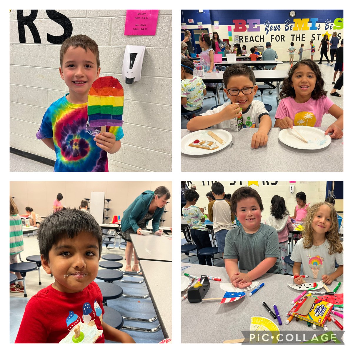 Celebrating a great year in kindergarten!  #bemisthinkers